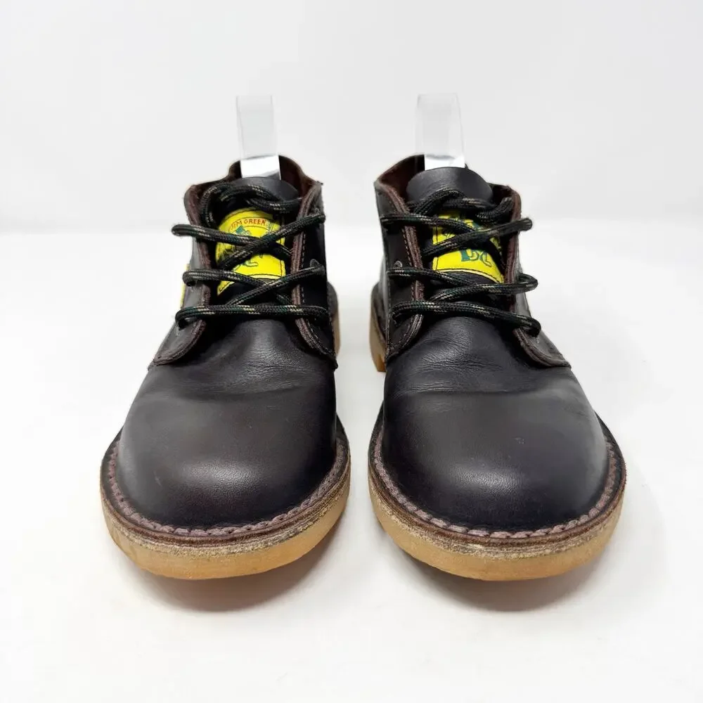 Jim Green Vellie Chukka Boots Leather Crepe Sole Brown Men’s US 7